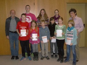Sportabzeichenverleihung 2014