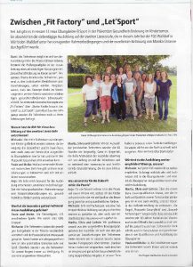 HTV Zeitungsartigel