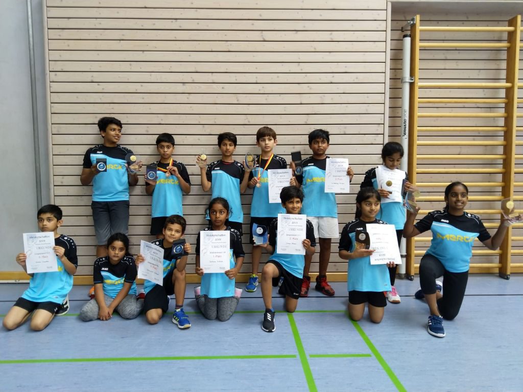 Badminton Bezirksrangliste 2019