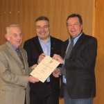 Verleihung der Ehrenmitgliedschaft an Kurt Bröning