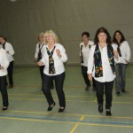 Auftritt der Linedancer