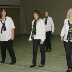 Auftritt der Linedancer