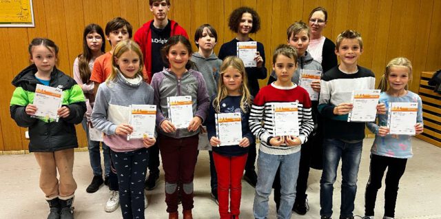 Sportabzeichen 2022 Jugendliche